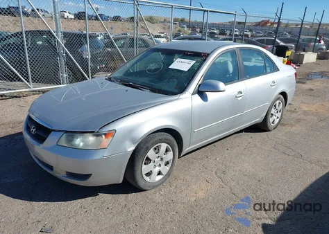 2008 Hyundai Sonata Gls z USA, uszkodzony, nr VIN 5NPET46C08H366707